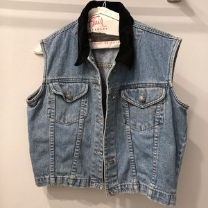 Vintage Jean Vest